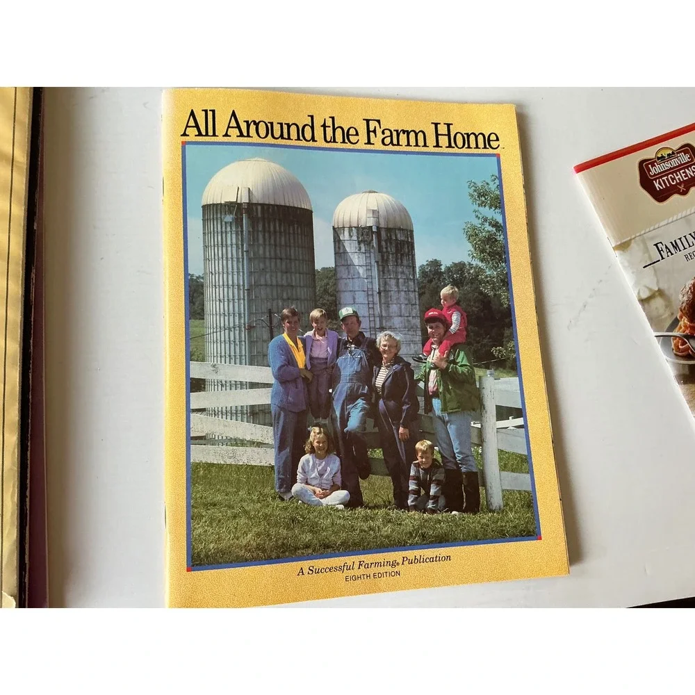 Vintage Farm Wife News Magazines Kids Cookbook Johnsonville Recipes Lot of 7